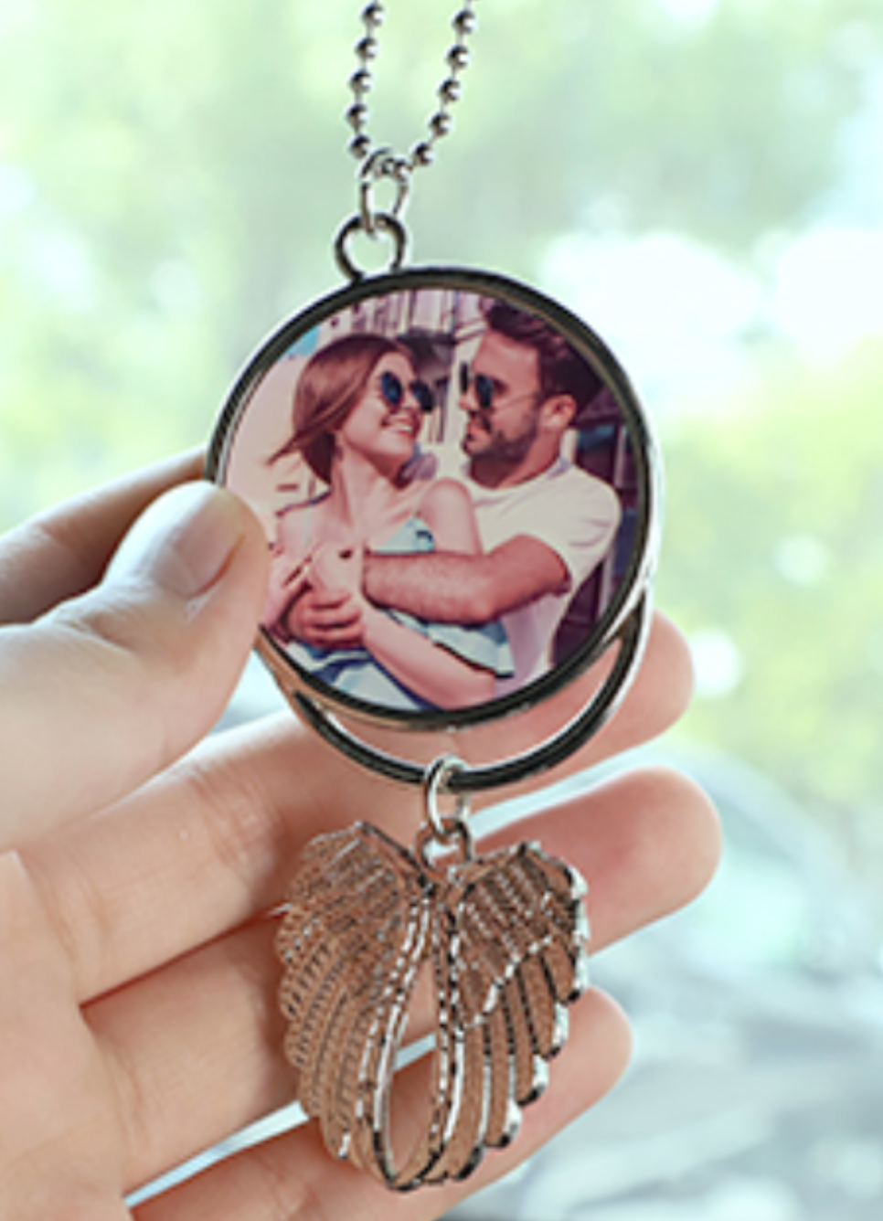 Sublimation Angel Car Pendant