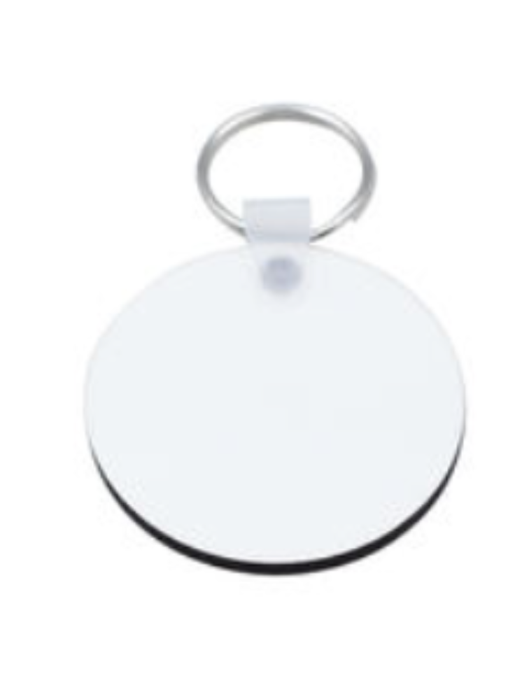 Round Sublimation Keychain