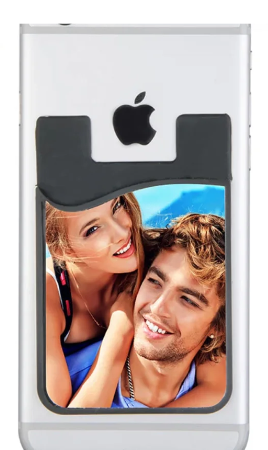 Sublimation silicon card holder