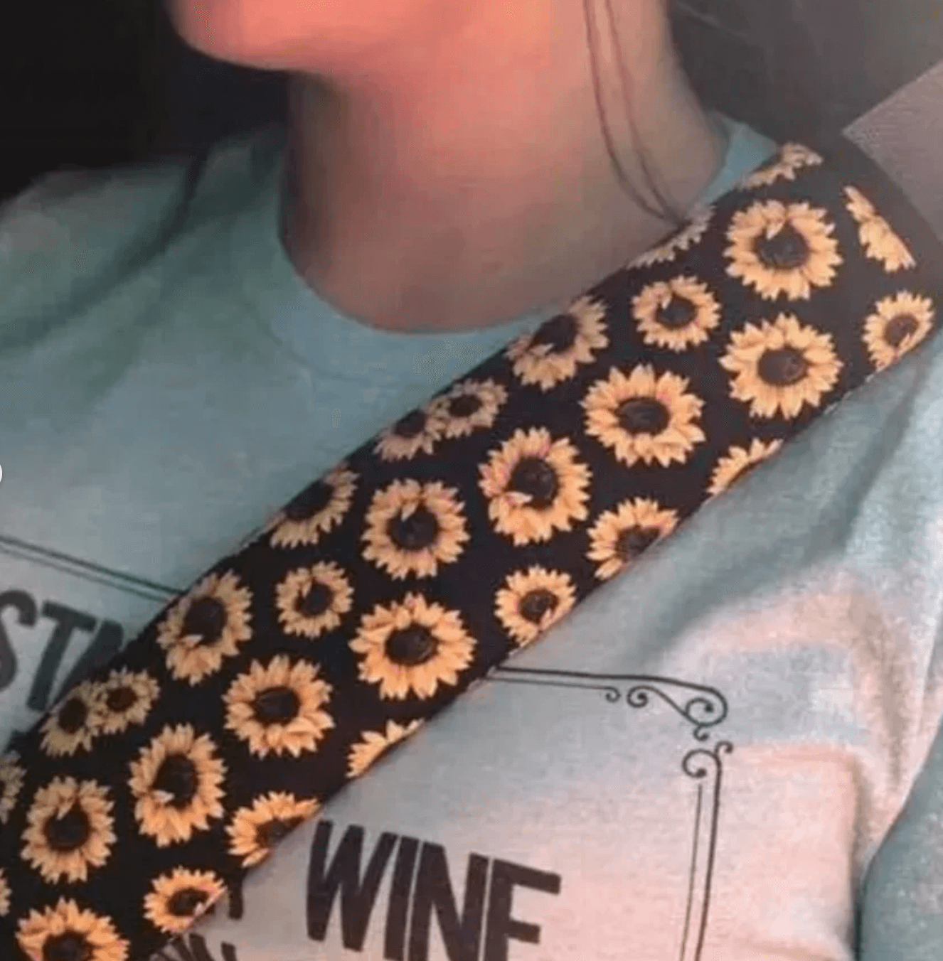 Blank Sublimation Seat Belt Pad