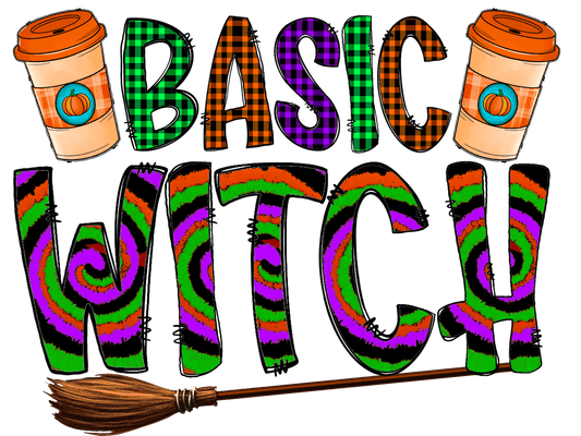 Basic Witch T-Shirt Transfer