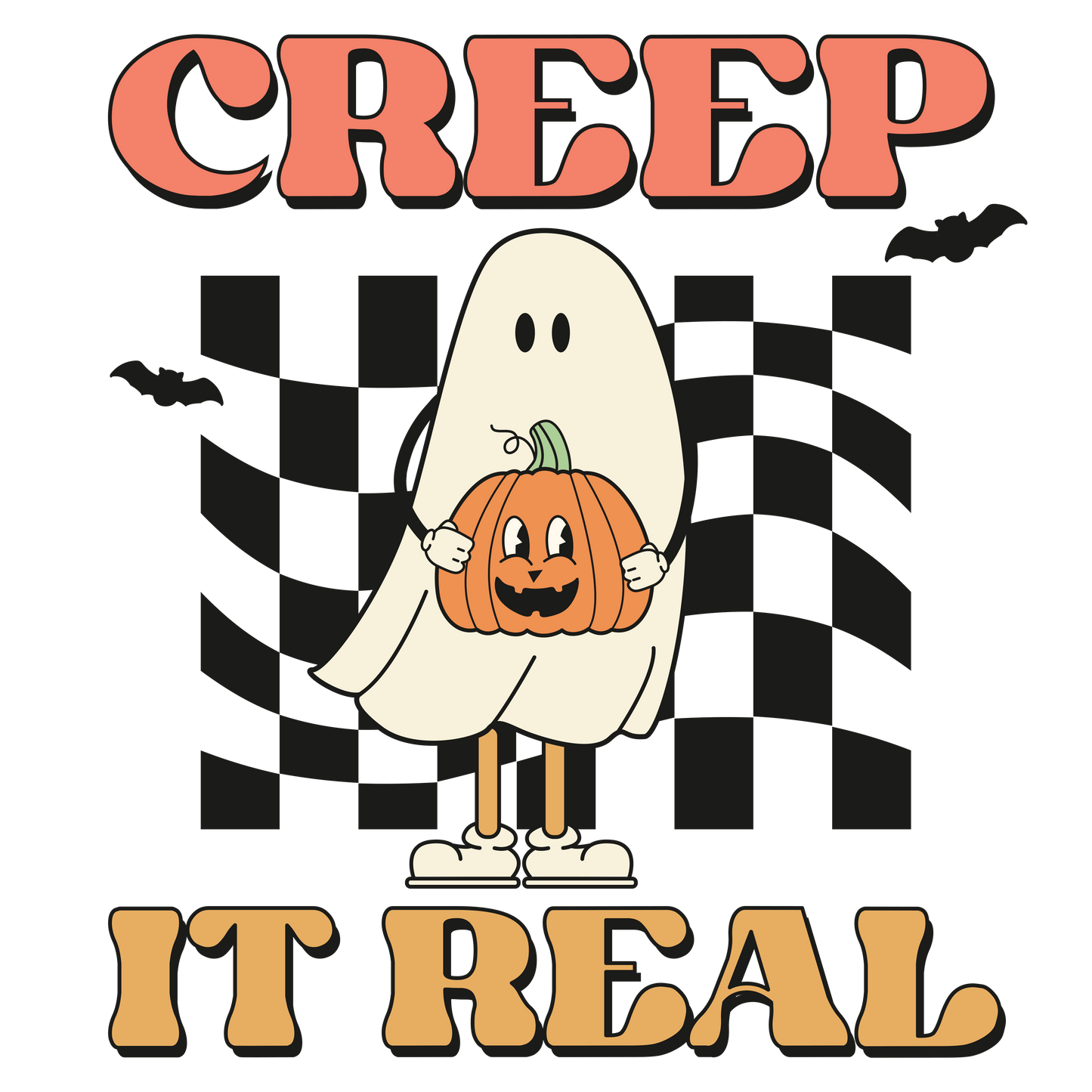 Creep It Real Halloween T-Shirt Transfer
