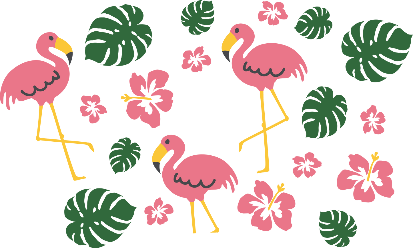 Flamingo- Cold Cup Wrap