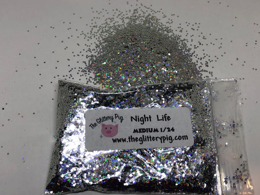 Night Life-Chunky Glitter