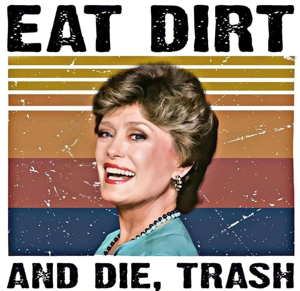 Eat Dirt And Die DirtBag T-Shirt Transfer