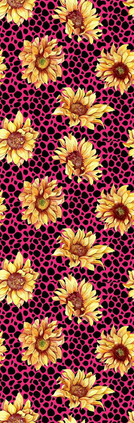 Sunflower Animal Print - Pen Wrap