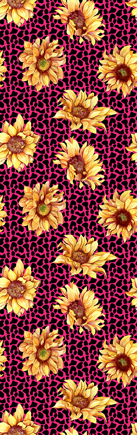 Sunflower Animal Print - Pen Wrap