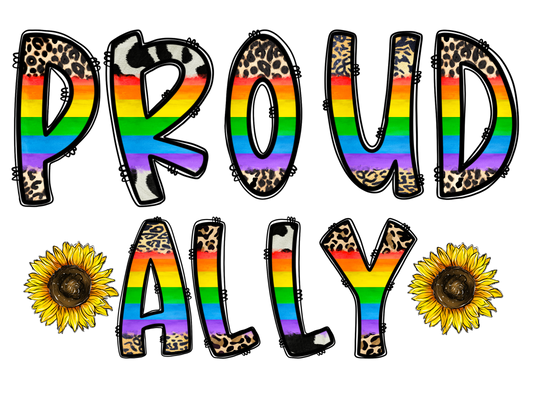 Proud Ally T-Shirt Transfer