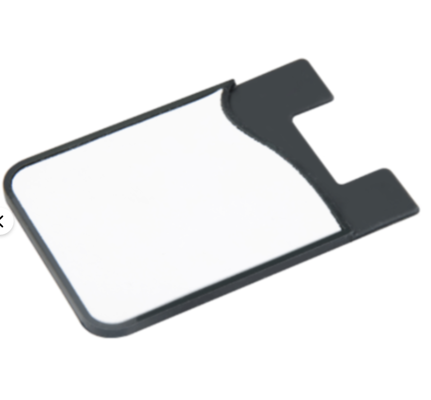 Sublimation silicon card holder