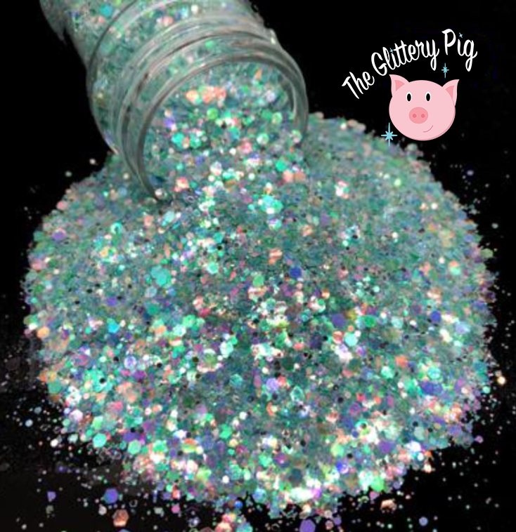 Minty Fresh-Chunky Glitter